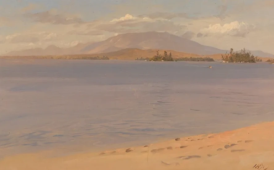 Mount Katahdin from Lake Millinocket
