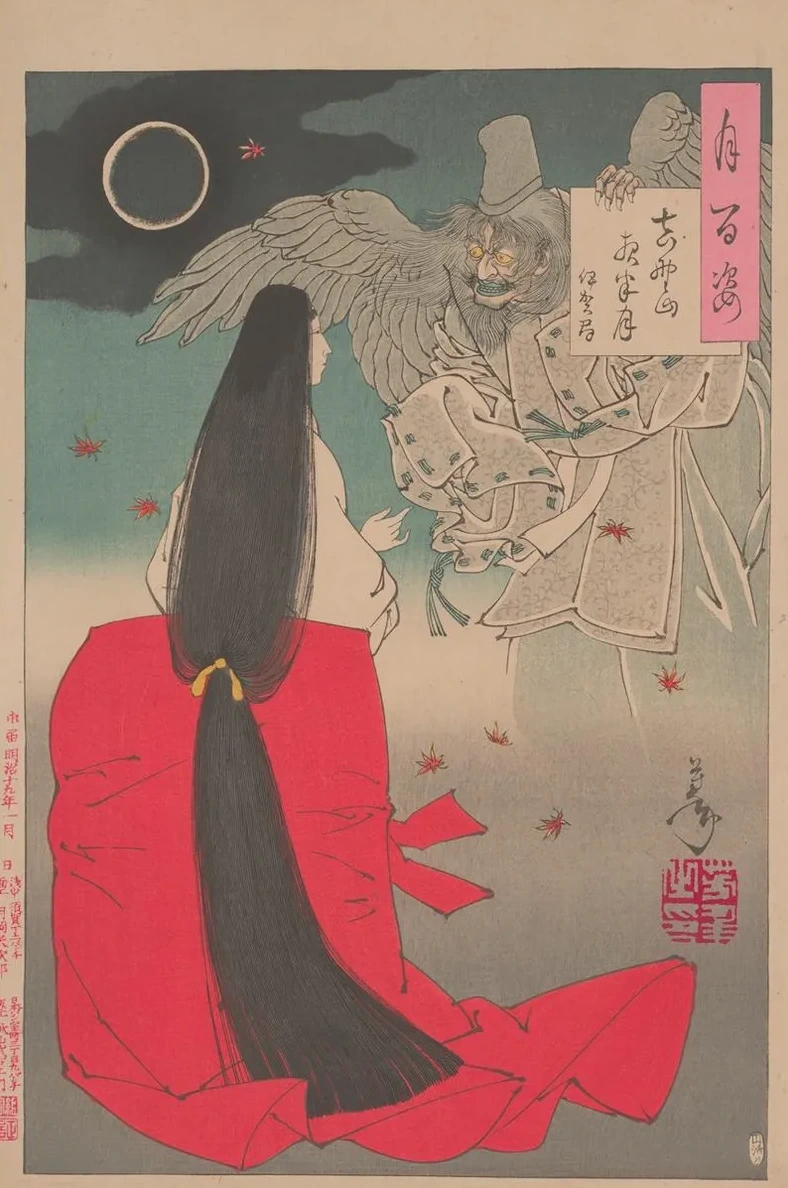 Mount Yoshino Midnight - Moon (yoshinoyama Yowa No Tsuki)