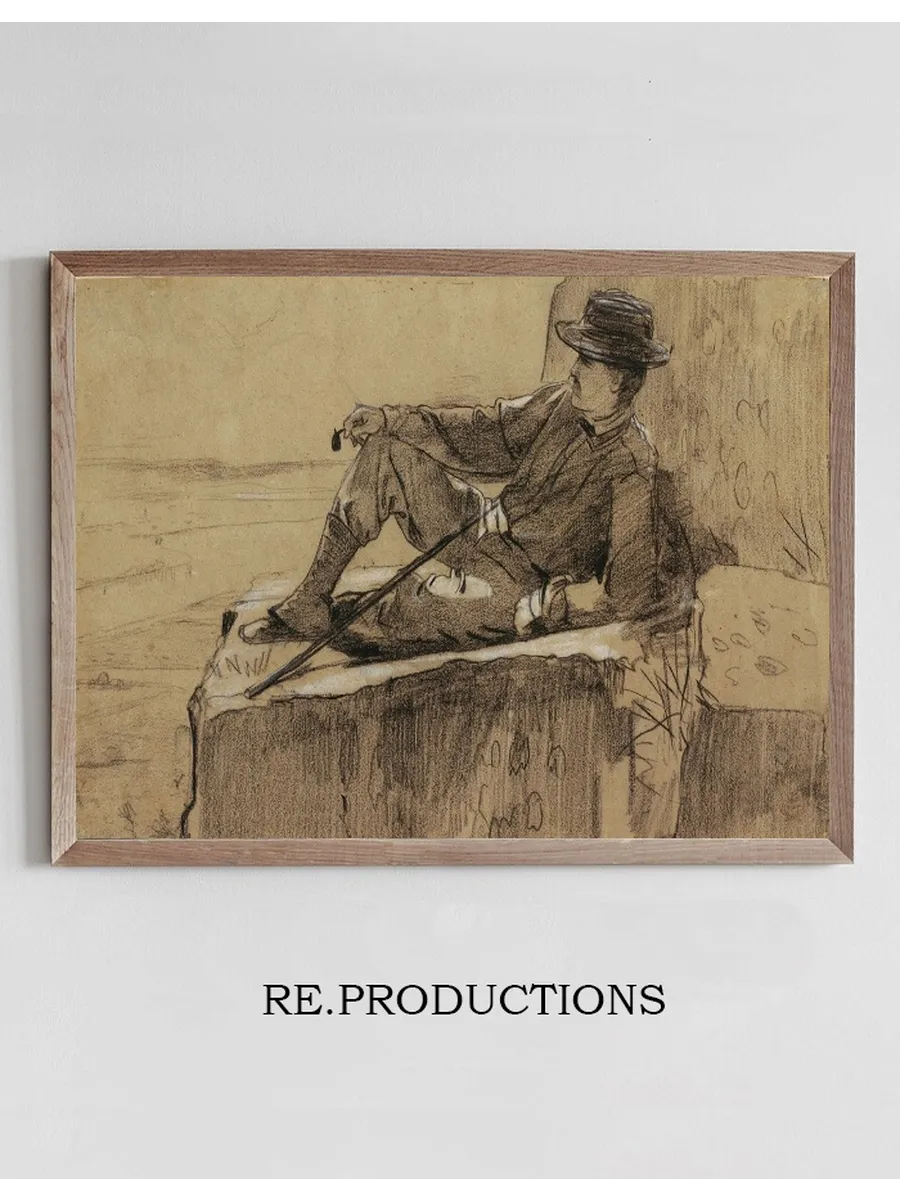 Mountain Climber Resting
