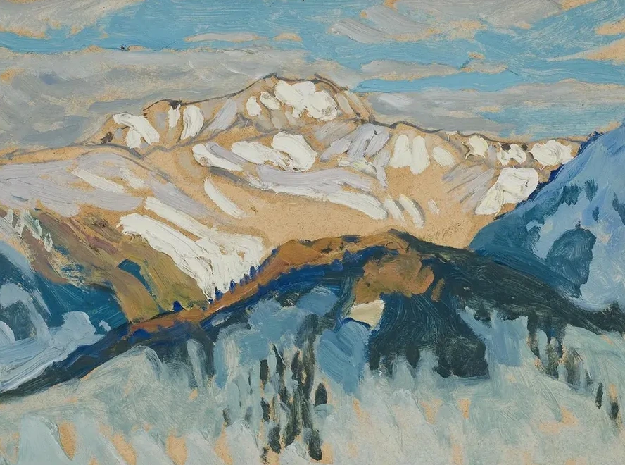 Mountains. Study from Switzerland
