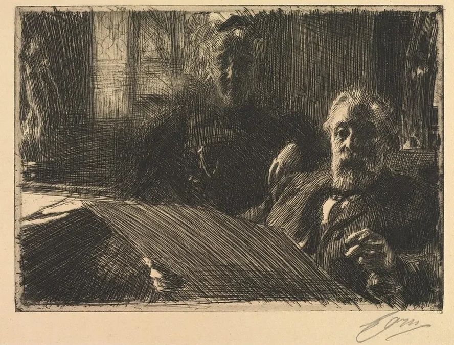 Mr. and Mrs. F rstenberg