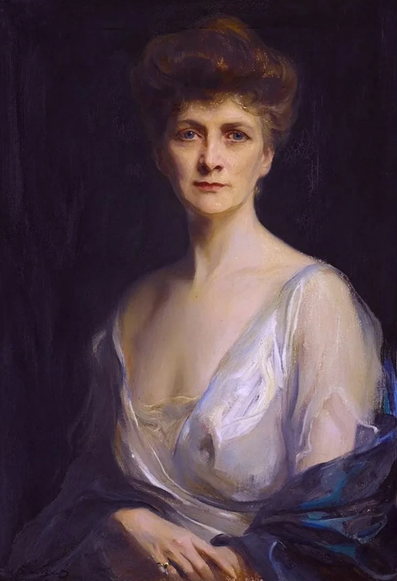 Mrs John W Davis, N e Ellen G Bassel