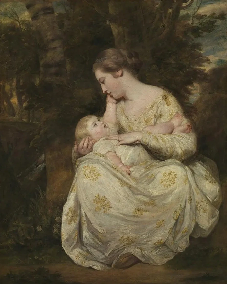 Mrs Susanna Hoare and Child