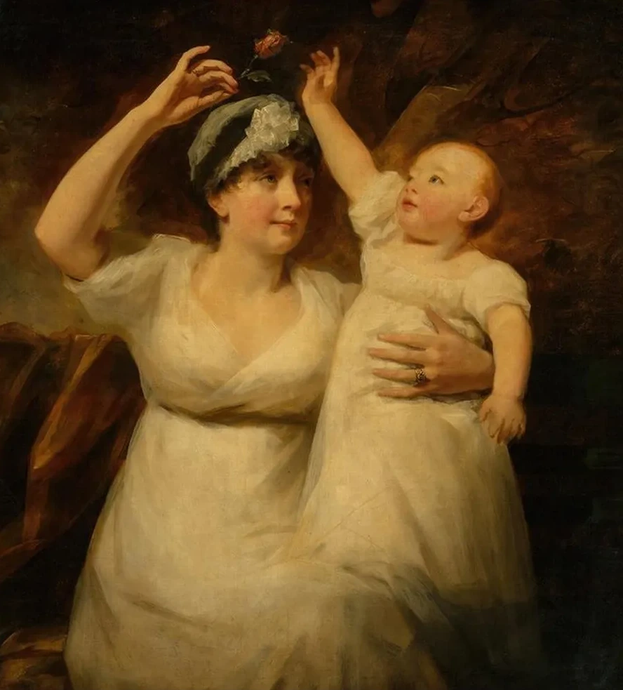 Mrs. Graham Young and child