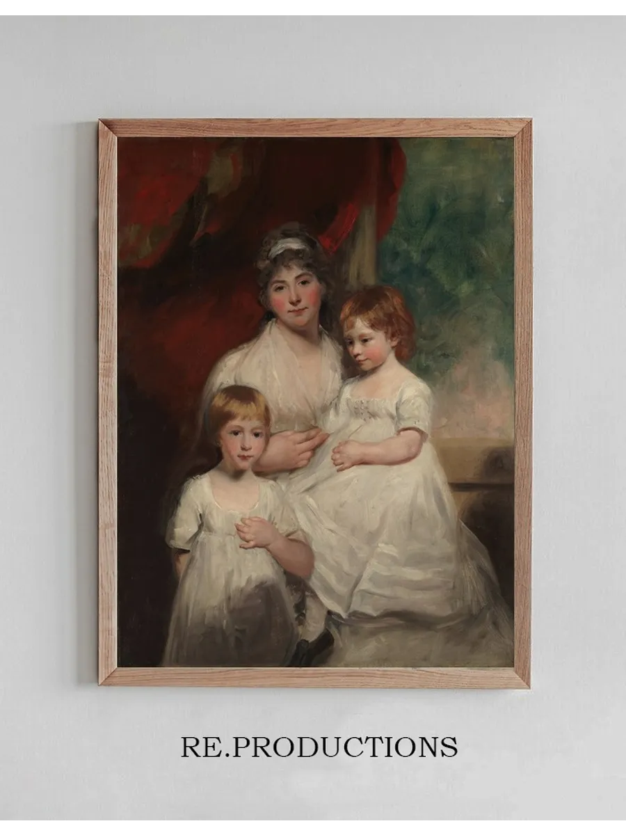 Mrs. John Garden (Ann Garden, 1769 1842) and Her Children, John (1796 1854) and Ann Margaret (born 1793)
