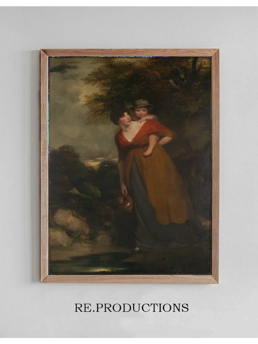 Mrs. Richard Brinsley Sheridan (Hester Jane Ogle, 1775 1817) and Her Son (Charles Brinsley Sheridan, 1796 1843