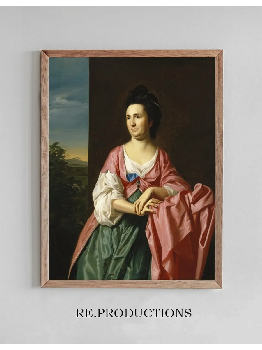 Mrs. Sylvester Gardiner, N e Abigail Pickman, Formerly Mrs. William Eppes