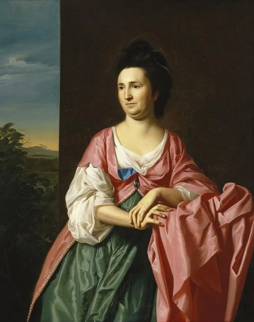 Mrs. Sylvester Gardiner, N e Abigail Pickman, Formerly Mrs. William Eppes