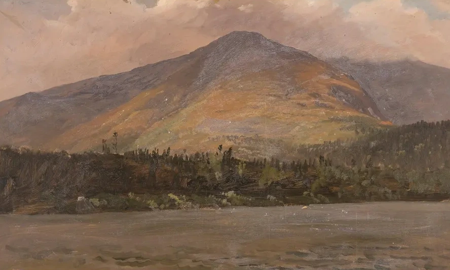 Mt. Katadhin, Showing Pomola and the Great Basin from Sandy Bottom Pond