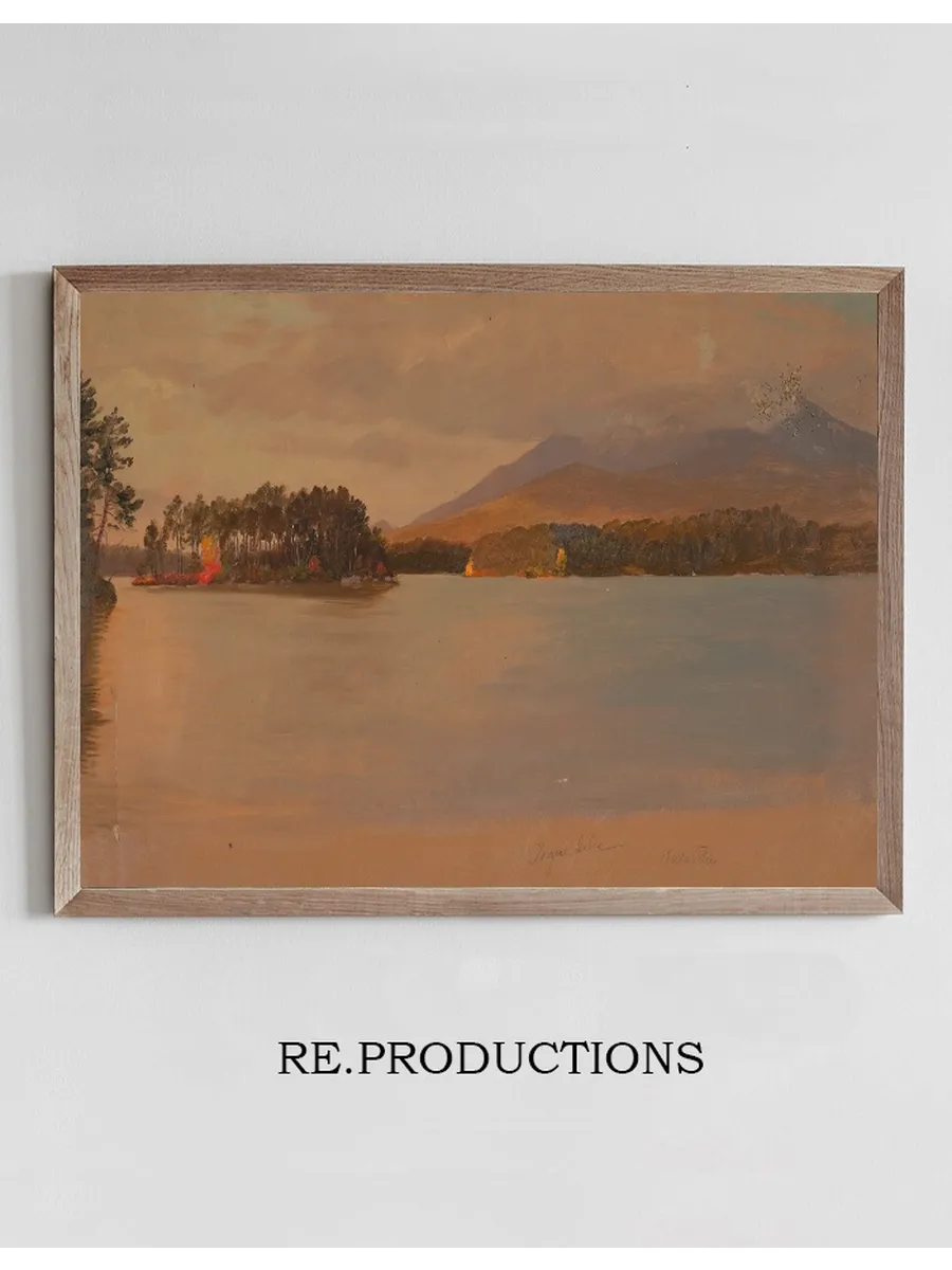 Mt. Katahdin from Togue Pond