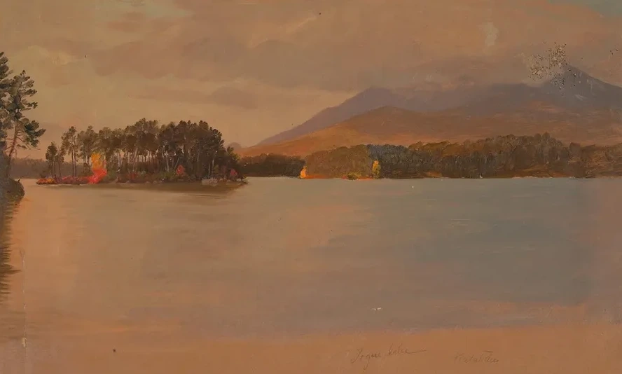 Mt. Katahdin from Togue Pond