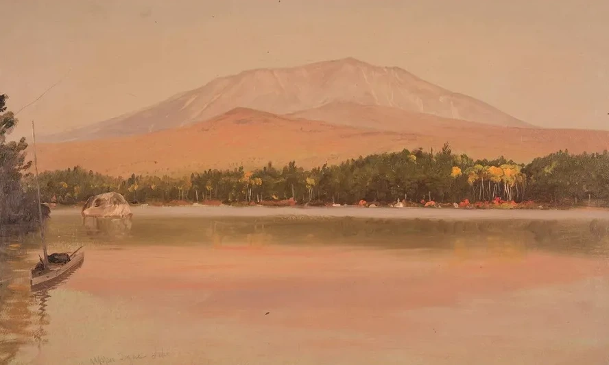 Mt. Katahdin from Togue Pond