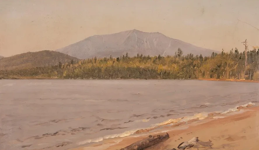 Mt. Katahdin from Togue Pond