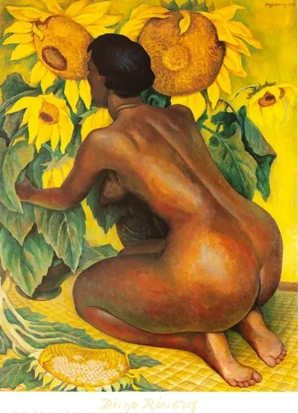 Mujer De Rodillas Con Vera Soles