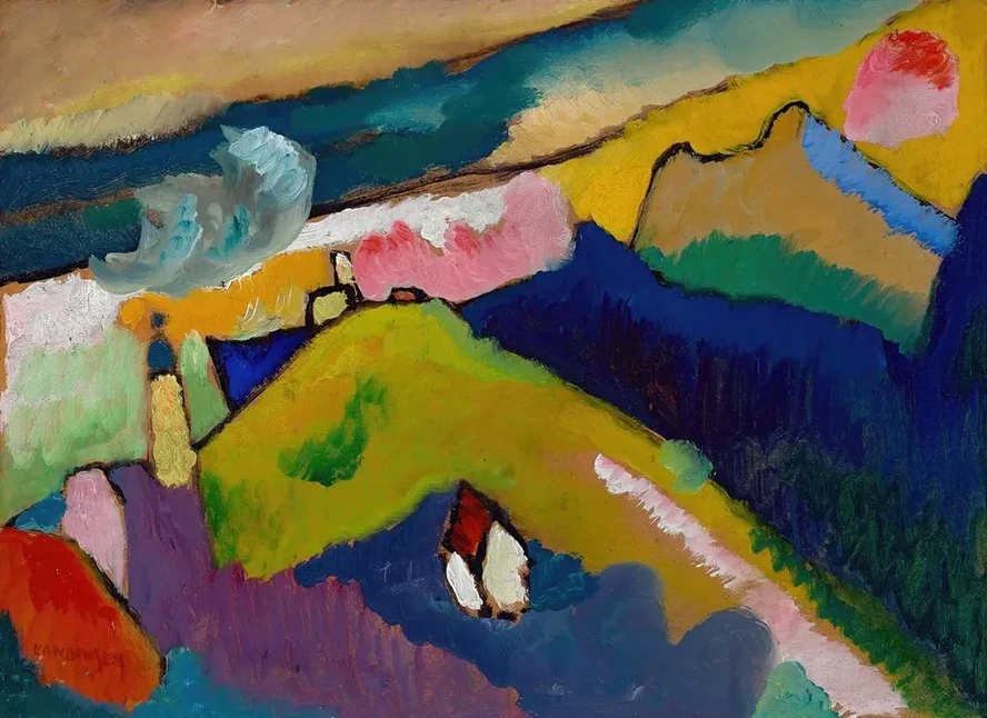 Murnau Mountain Landscape with Church