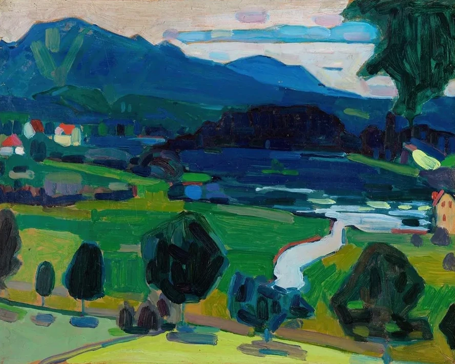 Murnau View Over the Staffelsee