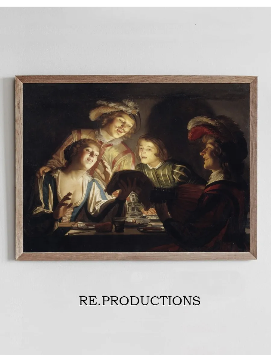 Musical Group by Candlelight