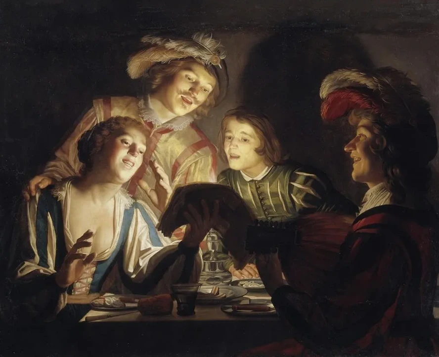 Musical Group by Candlelight