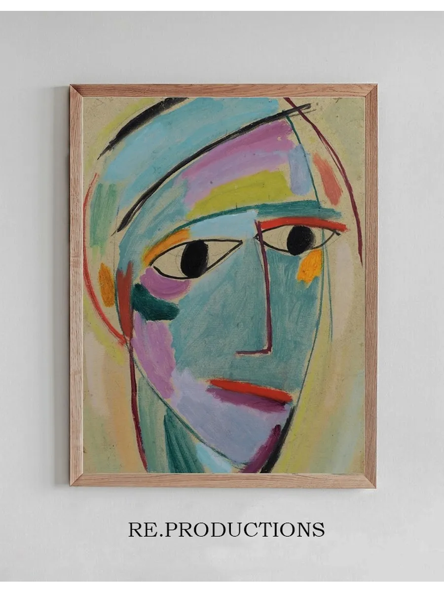 Mystical Head, Three - Quarter Profile