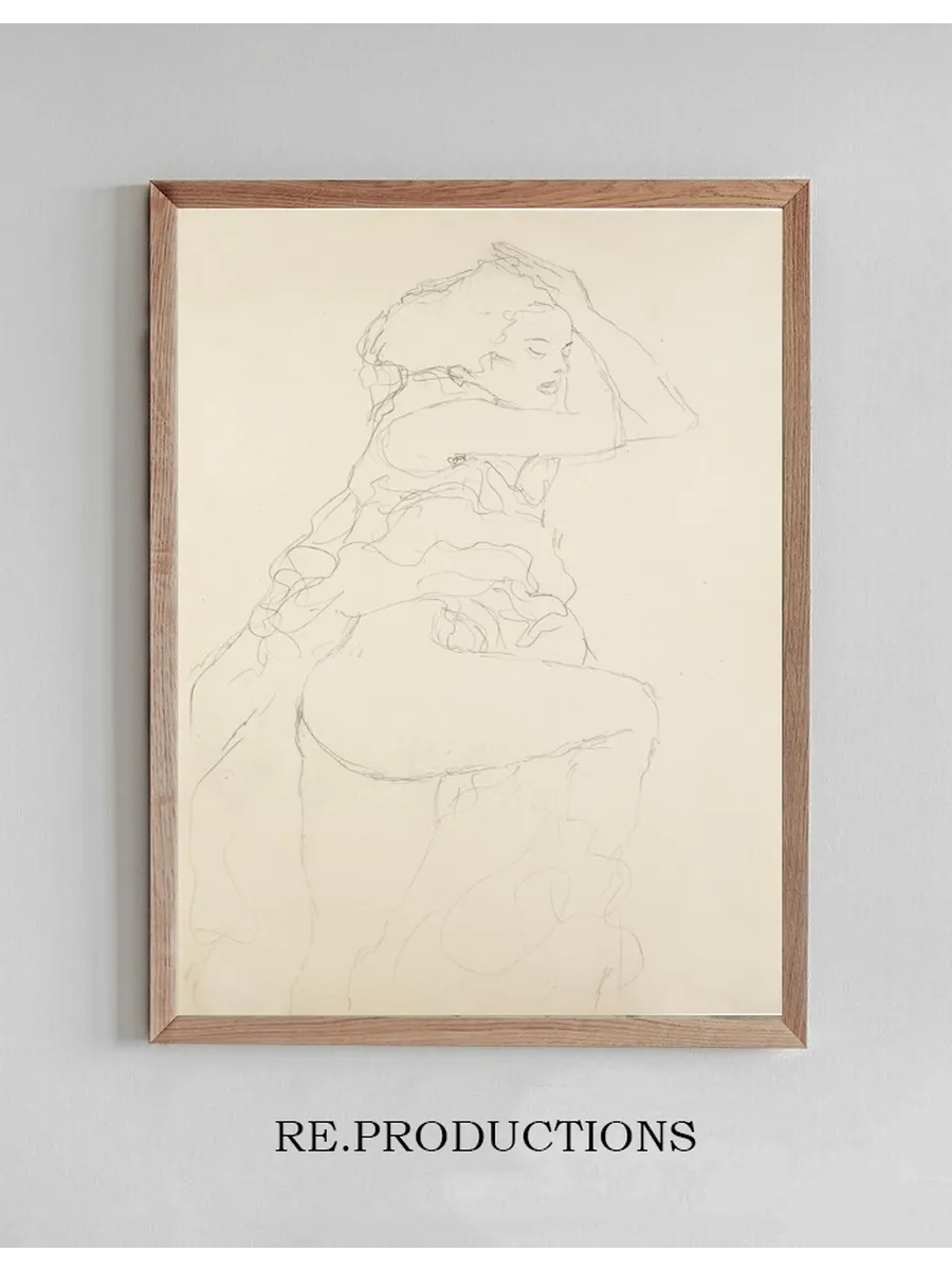 Nach Rechts (semi - Nude Facing Right)