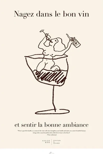 Nagez Dans le Bon Vin