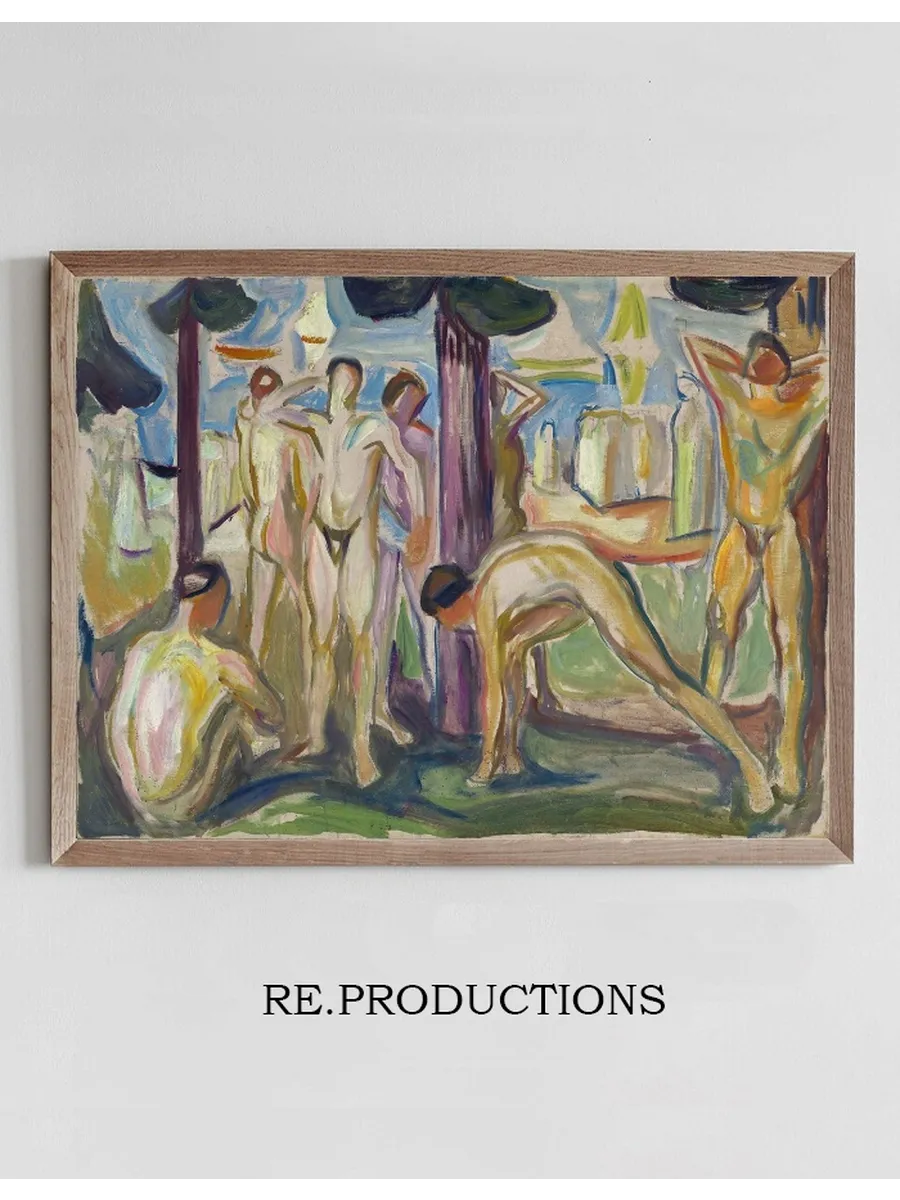 Naked Men in Landscape