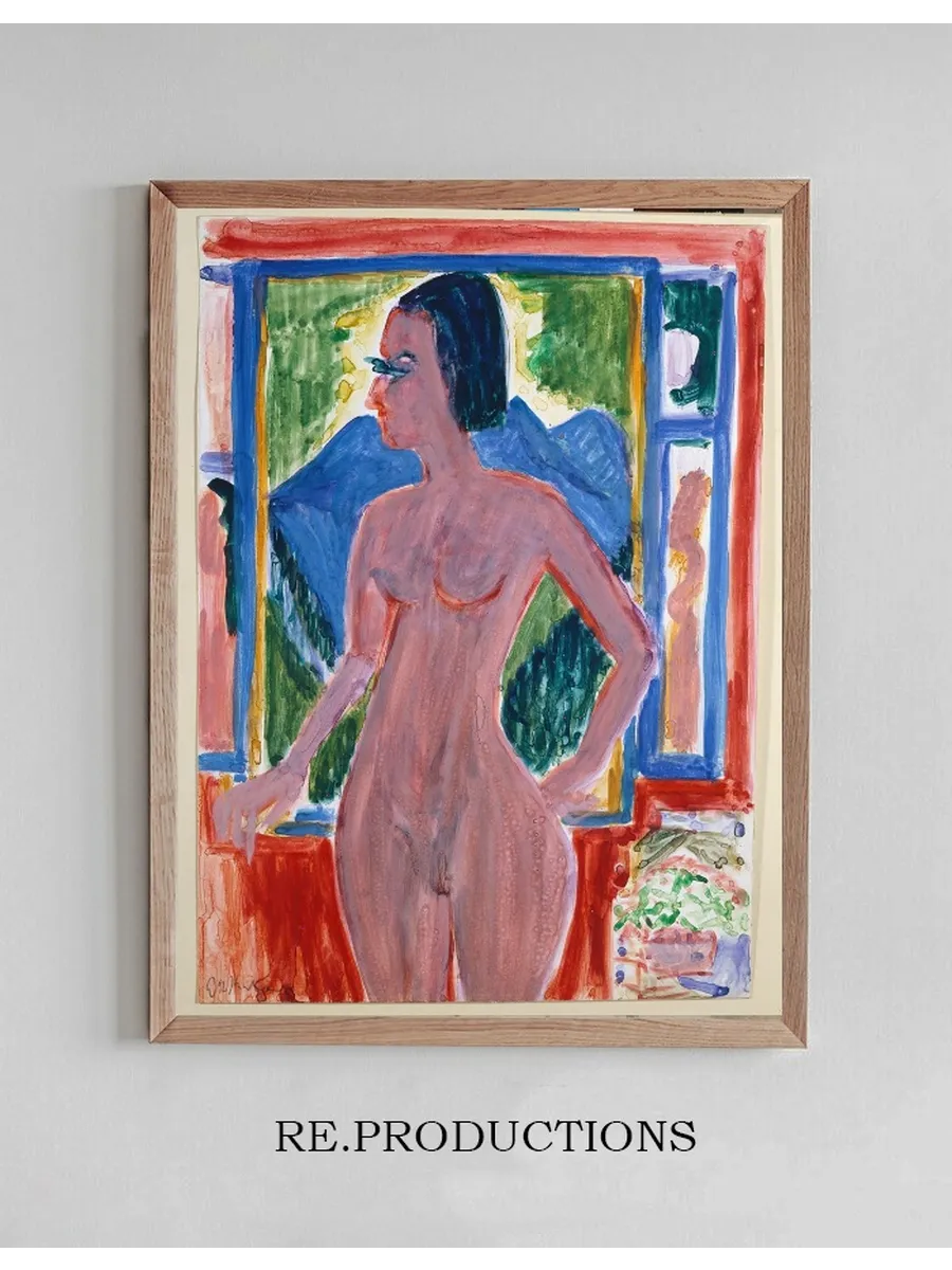 Naked Woman at the Window