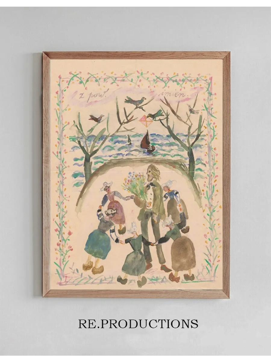 Name Day Card for Maria Mickiewicz Wna