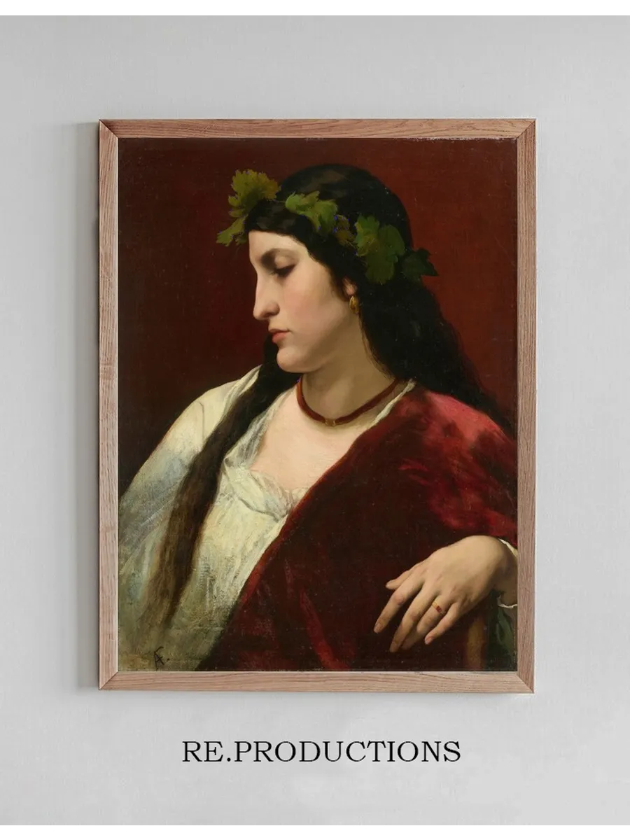 Nanna as a Bacchante