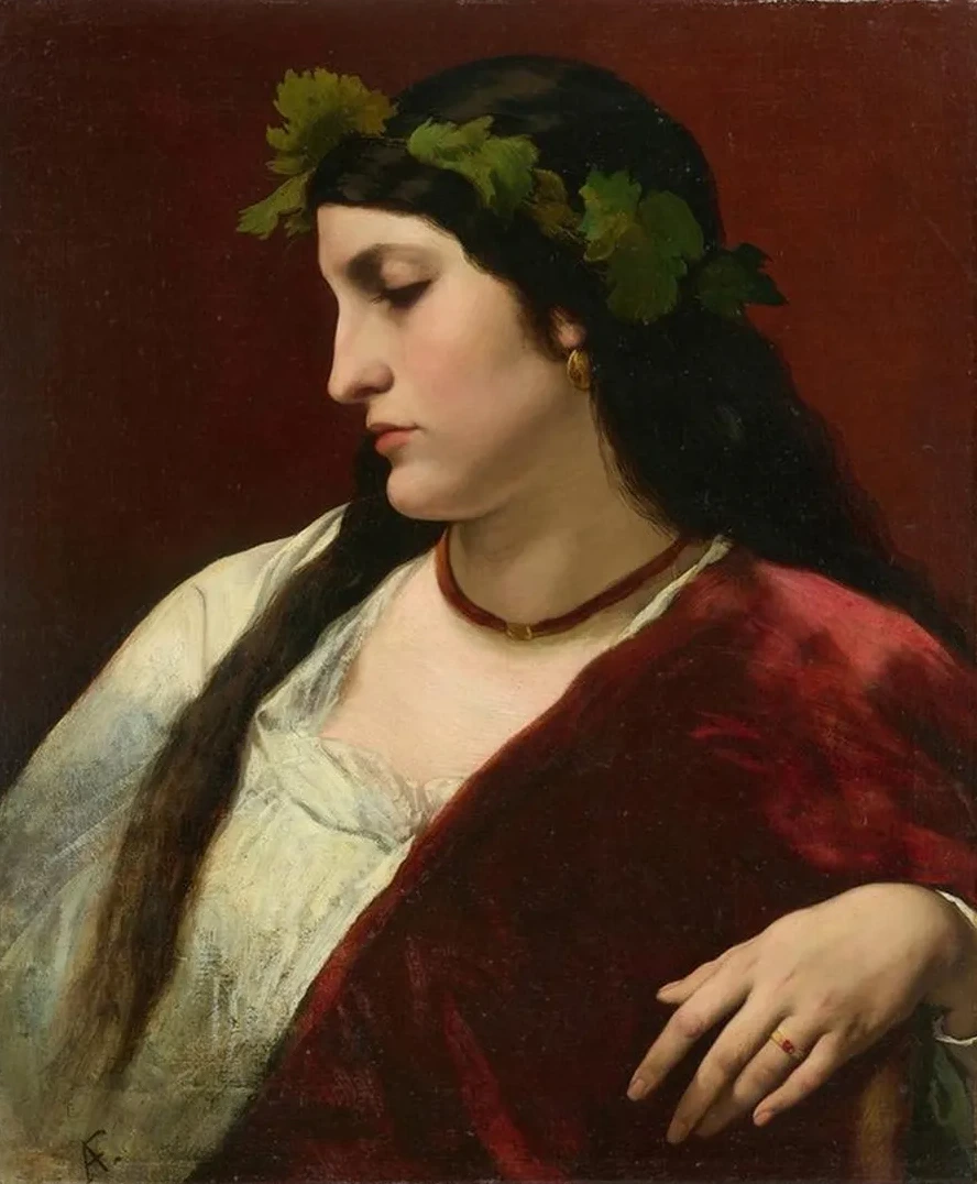 Nanna as a Bacchante