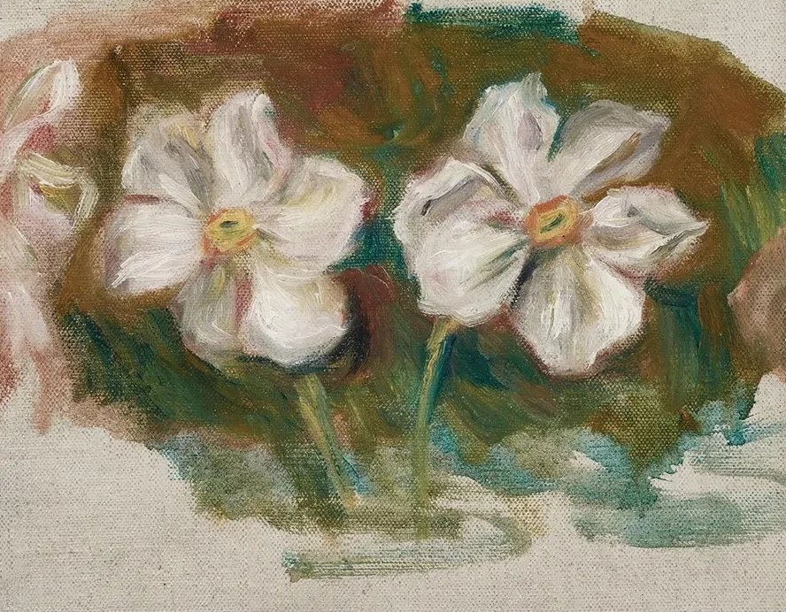 Narcisses Fragment (frise du Second Cadre de Madame de Gal a)