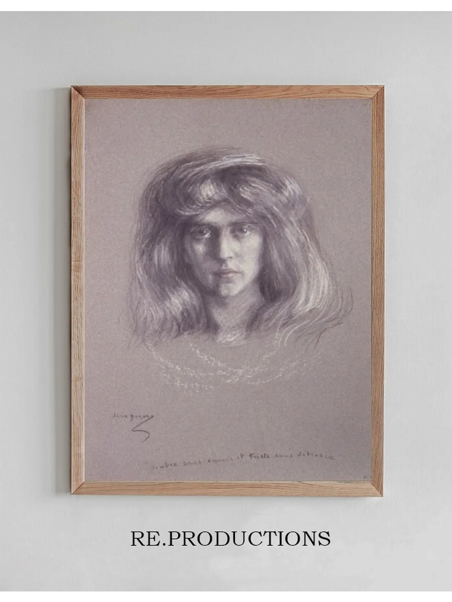Natalie with Flowing Hair