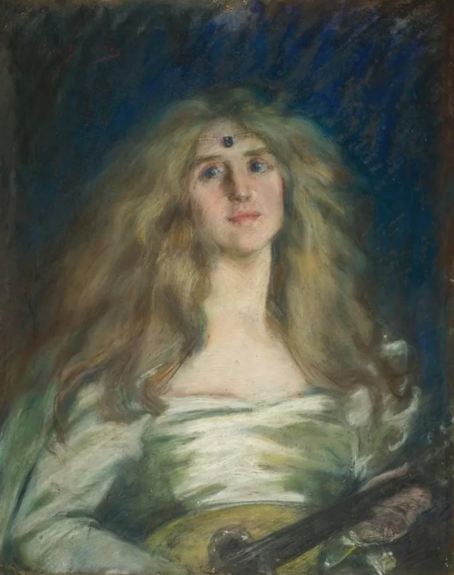 Natalie with Mandolin