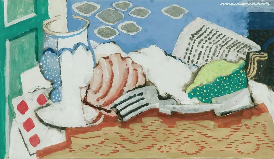 Nature Morte Au Journal