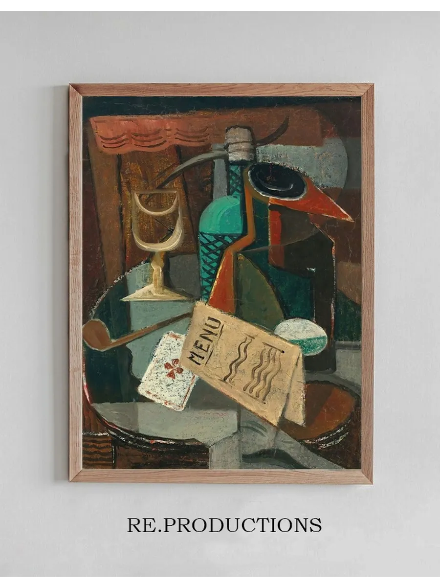 Nature Morte Au Menu Et Au Siphon
