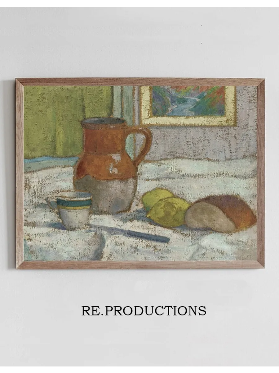 Nature Morte Au Pichet Et La Tasse