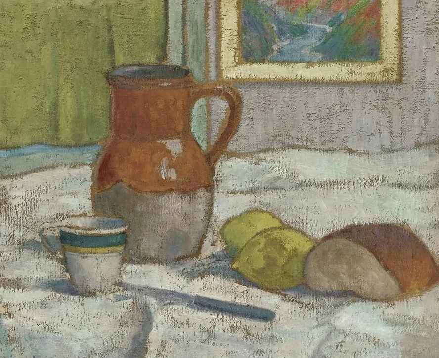 Nature Morte Au Pichet Et La Tasse