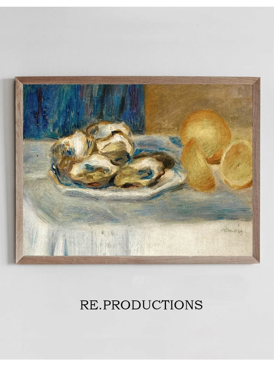 Nature Morte Aux Citrons Et Aux Hu tres