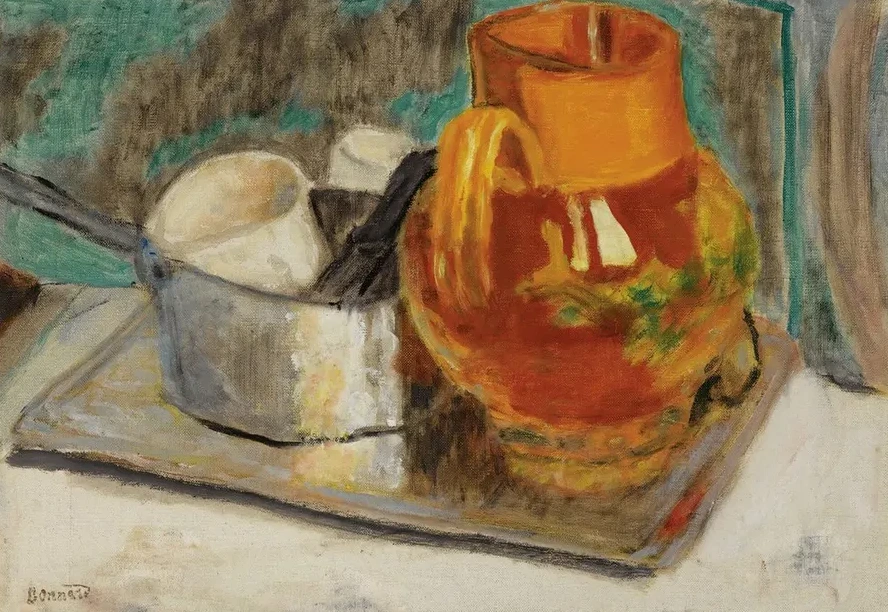 Nature Morte La Cruche Orange