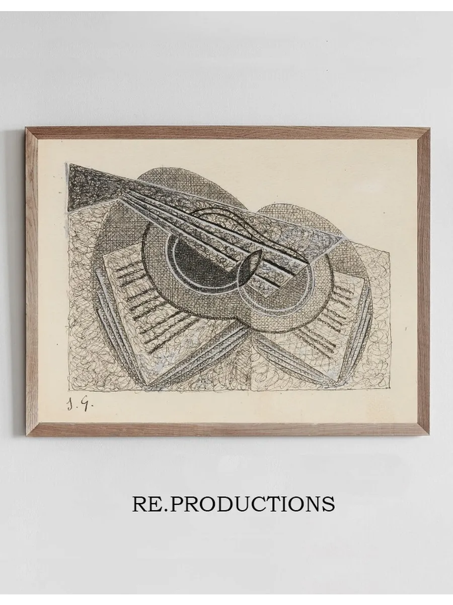 Nature Morte La Guitare Et Un Livre De Musique