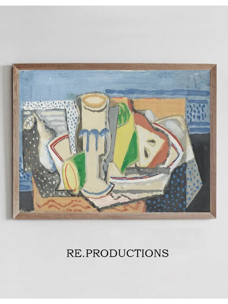 Nature Morte Au Verre et la Poire