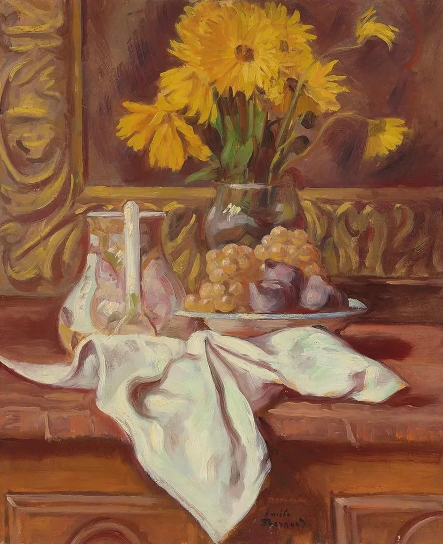 Nature Morte Aux Figues et Soleils