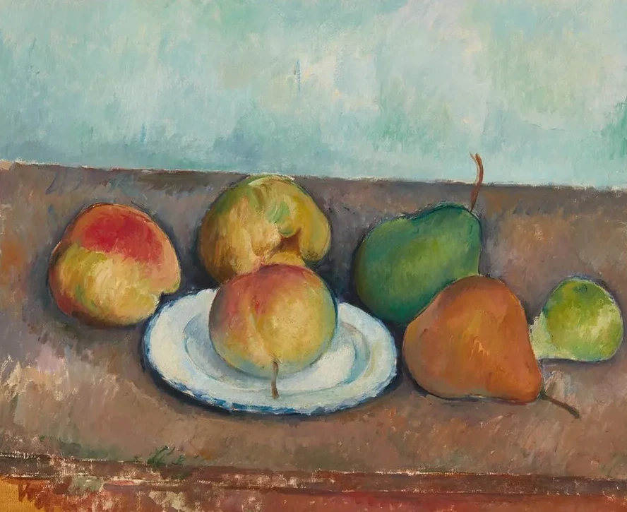 Nature Morte Pommes et Poires