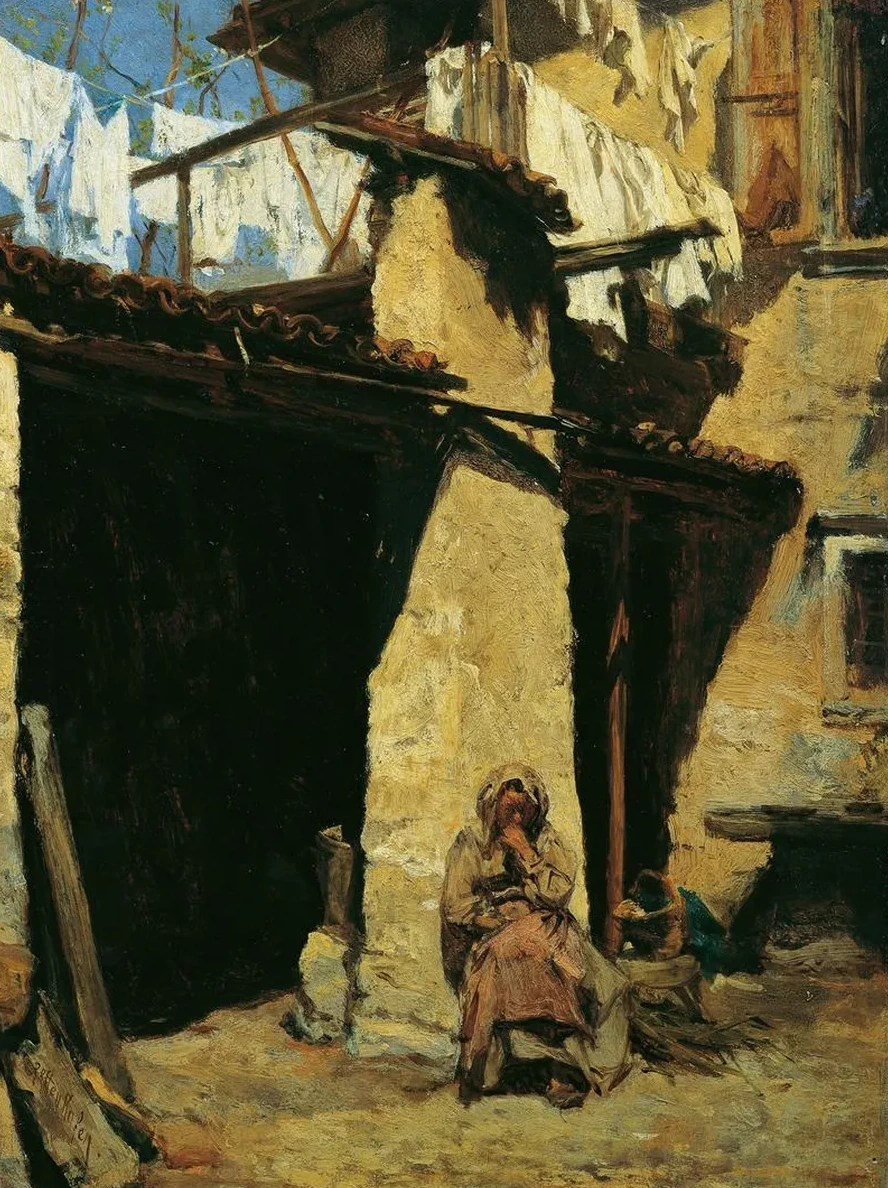 Neapolitanisches Bauernhaus Mit B Uerin