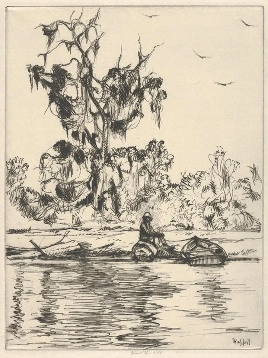 Negress and the Buzzards
