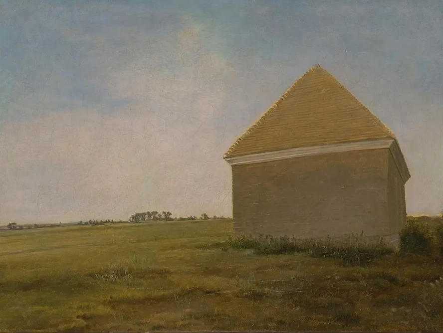Newmarket Heath, with a Rubbing - Down House