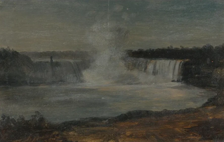Niagara Falls in Evening Light