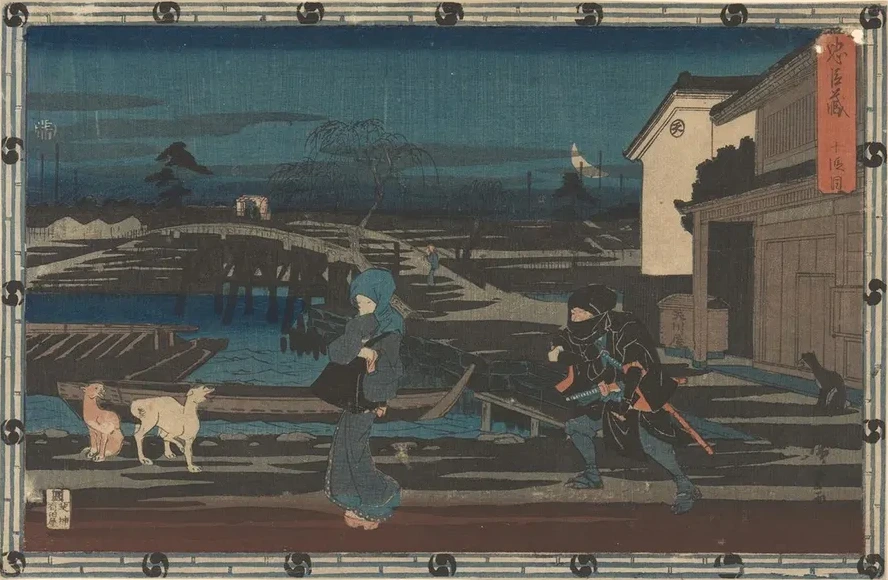 Night Attack from the Chushingura (honzo)