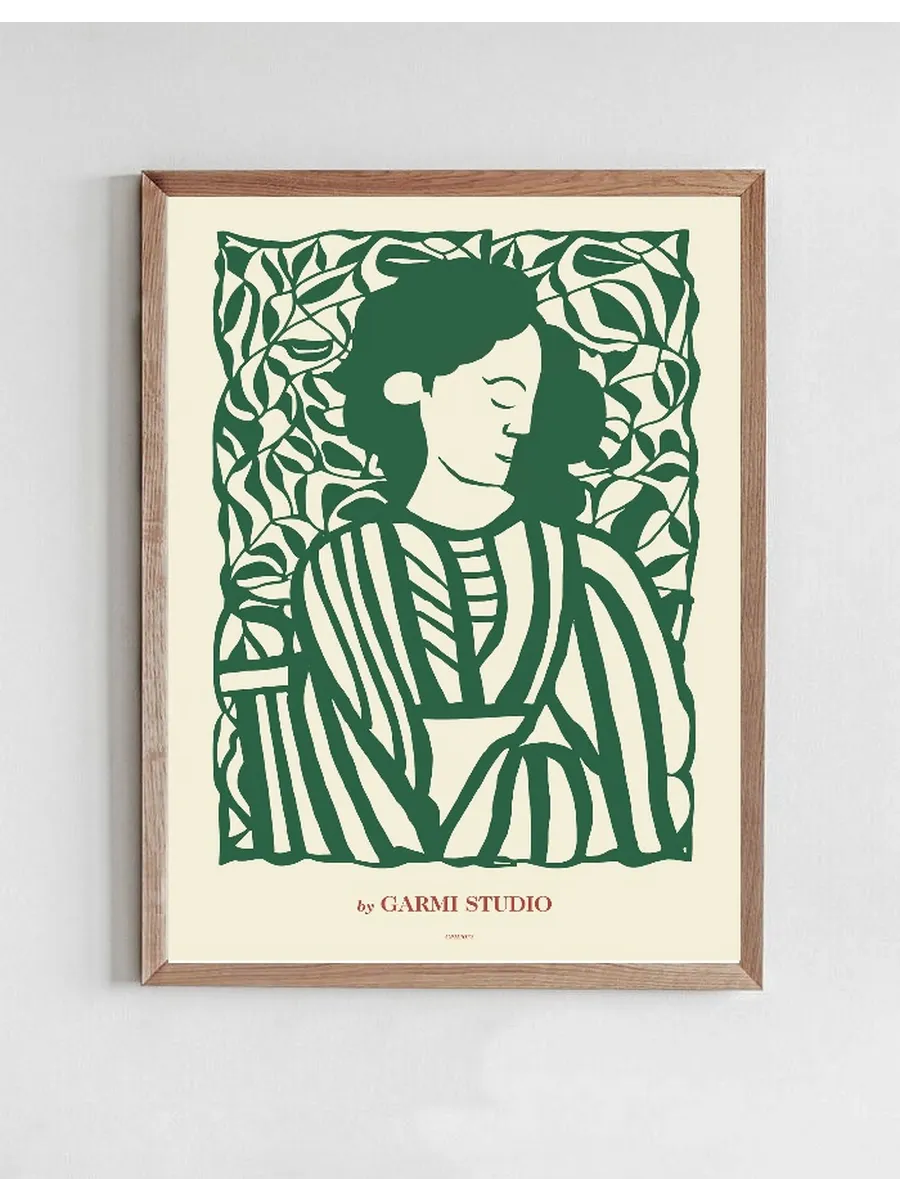 Night Papercut Green