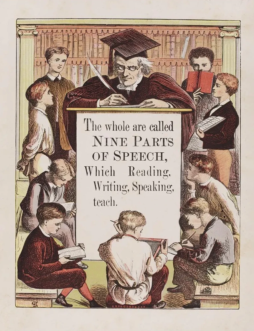 Nine Parts of Speech